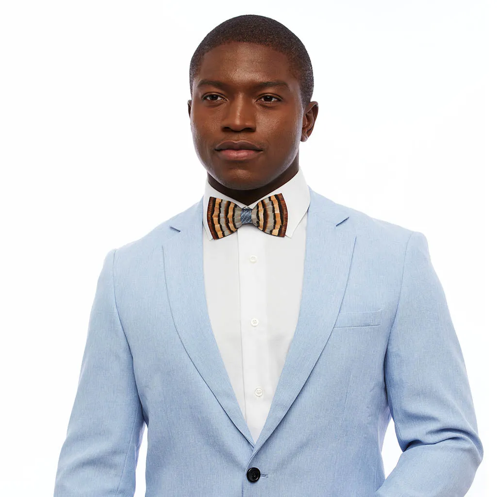 Blue Chuka Bow Tie