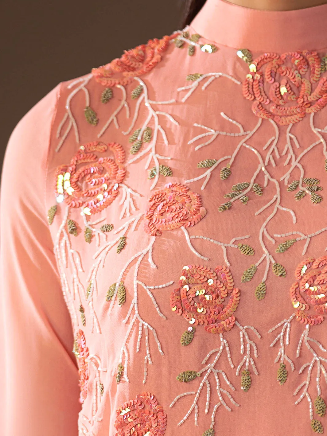Blush | Mohtaram NUUR Luxury PRET Collection 2022 | Stitched Silk Suits
