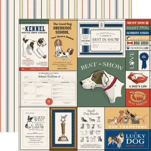 Carta Bella - Best In Show - 12x12 Single Sheet / Multi Journaling Cards