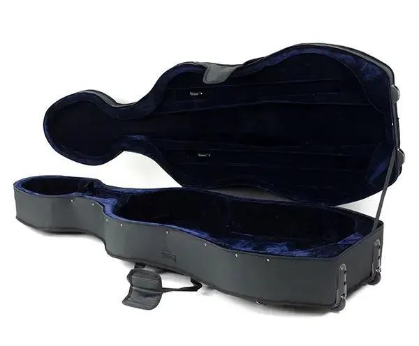 CELLO CASE-TG LIGHTWEIGHT WHEELS BLACK-1/4