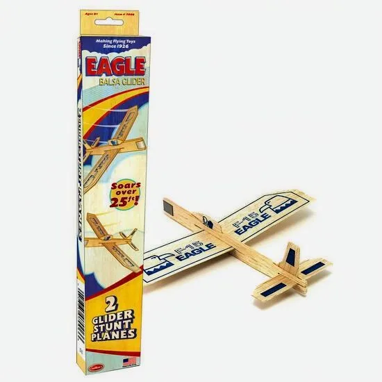 Channel Craft Glider Eagle Airplanes - 2 Pack