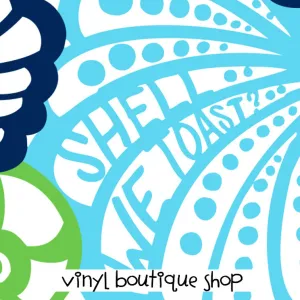 Chiquita Bonita Lilly Inspired Printed Patterned Craft Vinyl