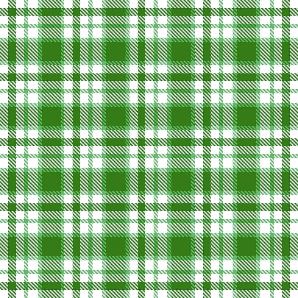 Christmas Plaid Adhesive Vinyl Sheet