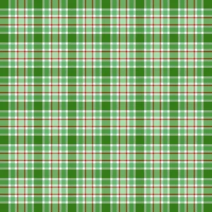 Christmas Plaid Adhesive Vinyl Sheet