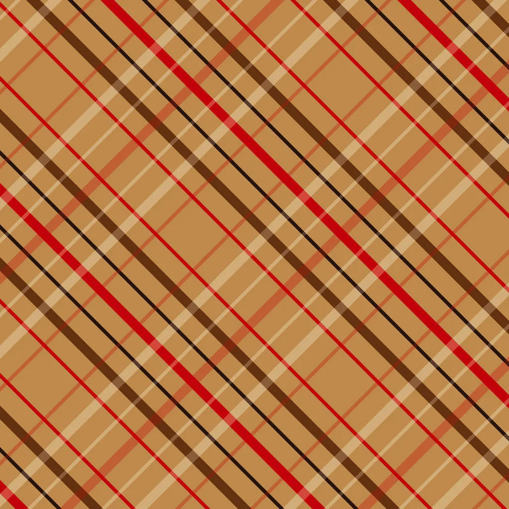 Christmas Plaids Heat Transfer Vinyl Sheet