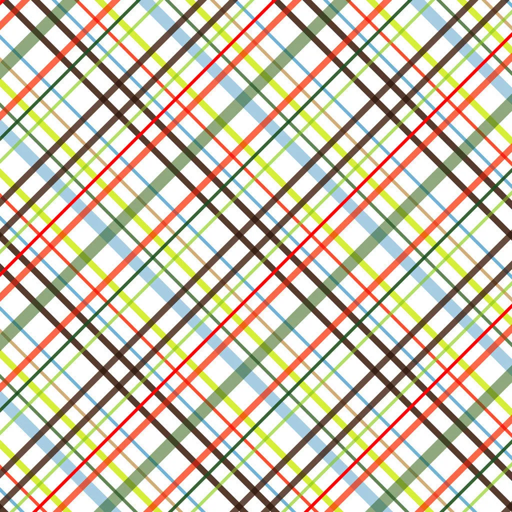 Christmas Plaids Heat Transfer Vinyl Sheet