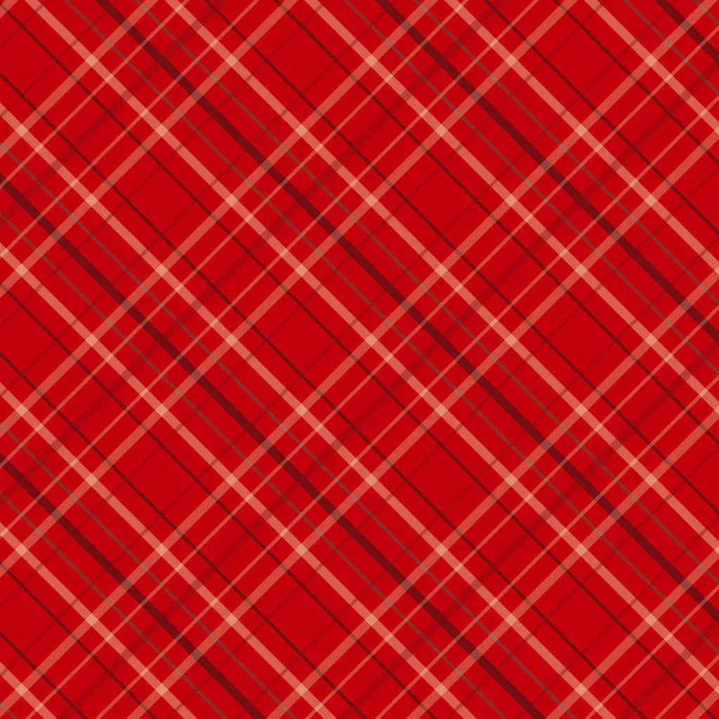 Christmas Plaids Heat Transfer Vinyl Sheet