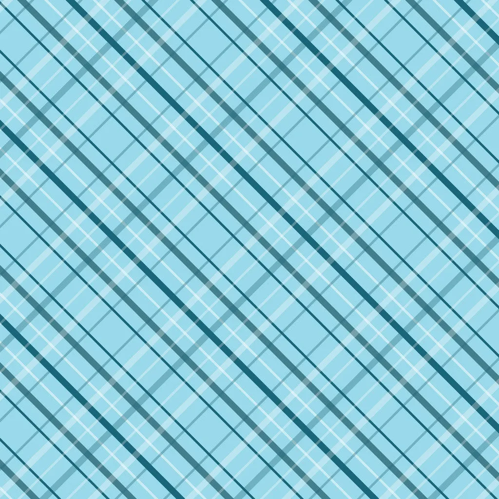 Christmas Plaids Heat Transfer Vinyl Sheet