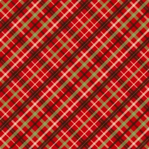 Christmas Plaids Heat Transfer Vinyl Sheet