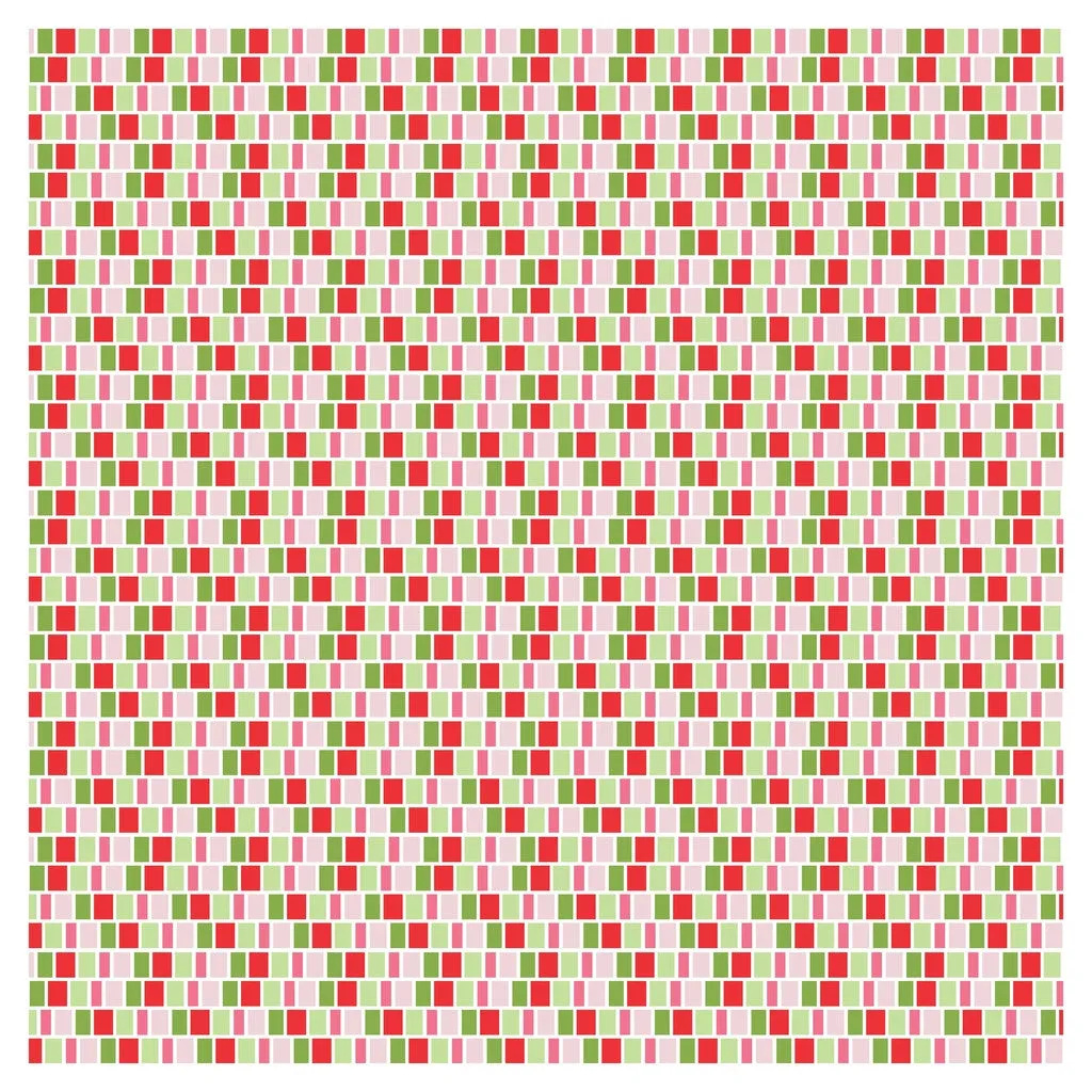 Christmas Value Set Red Green Pink Adhesive Vinyl Sheet