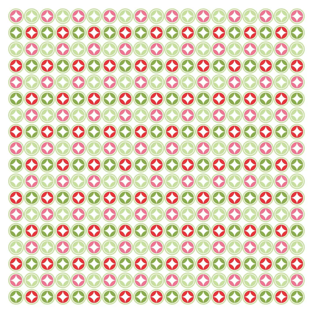 Christmas Value Set Red Green Pink Adhesive Vinyl Sheet