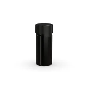 Chubby Gorilla 100Ml Aviator Cr Bottle With Inner Seal & Tamper Evident Break-Off Band (Opaque Black Bottle With Opaque Black Closure) - (400 Count)