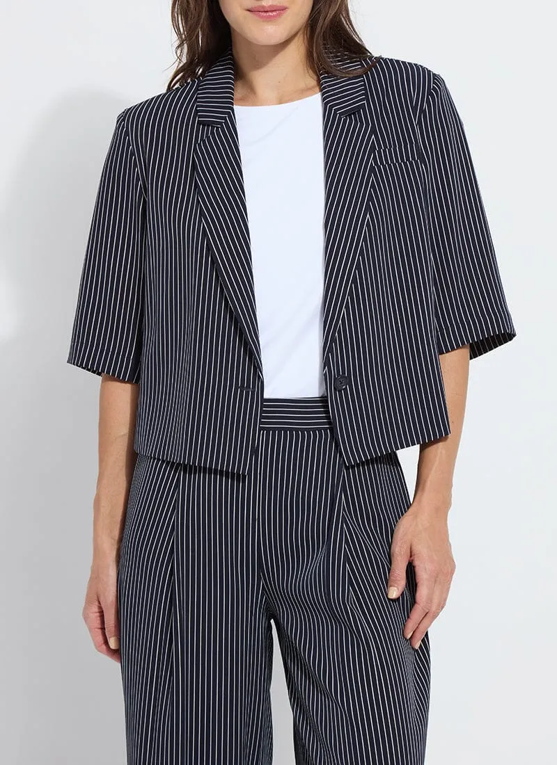 Clarette Cropped Short Slv Blazer