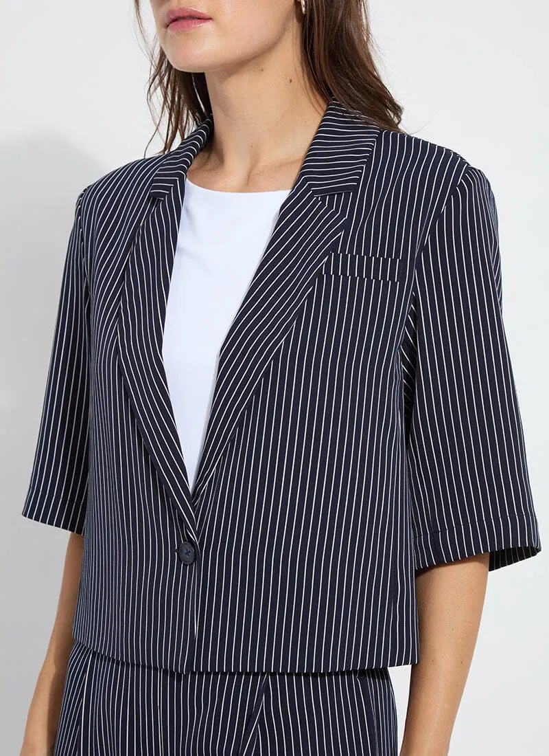 Clarette Cropped Short Slv Blazer