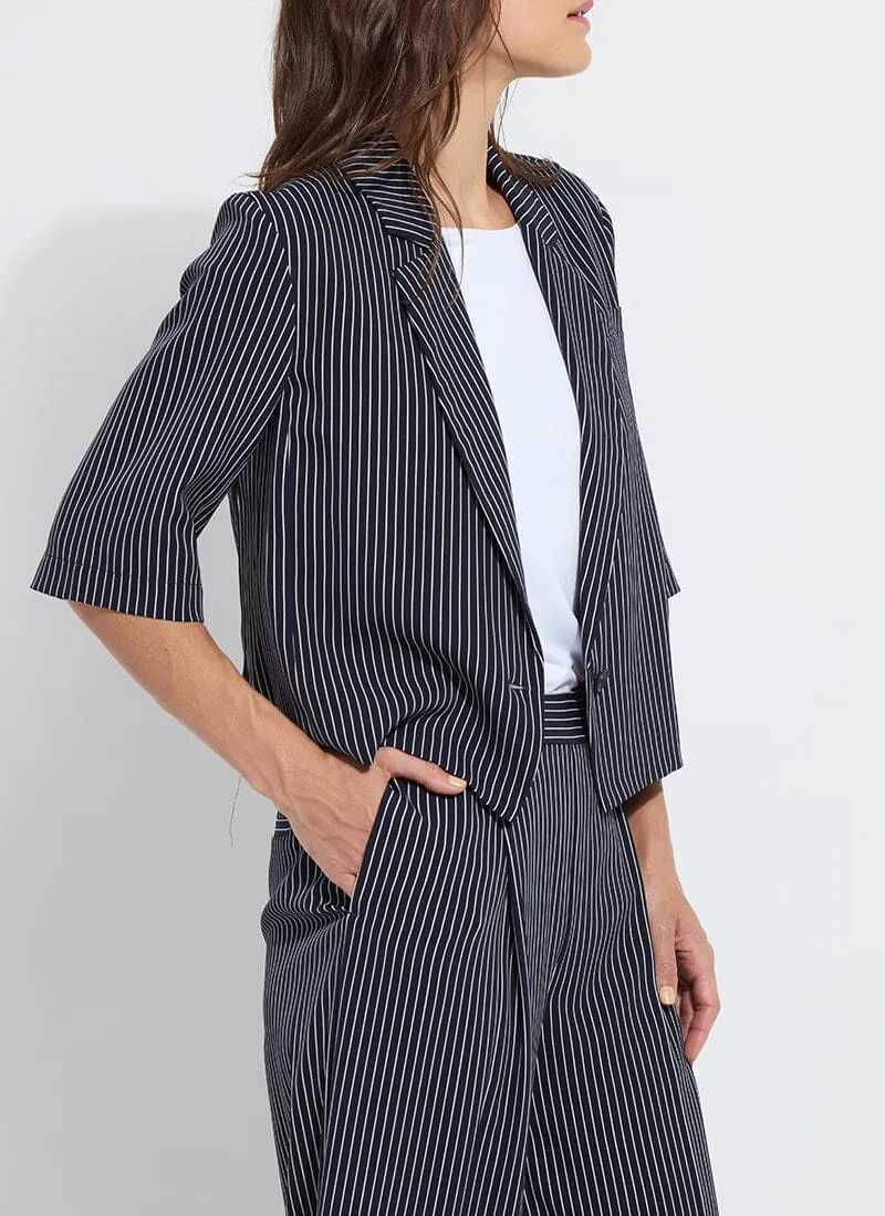 Clarette Cropped Short Slv Blazer