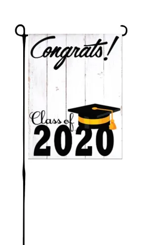 Class of 2020 - Yellow - Garden Flag