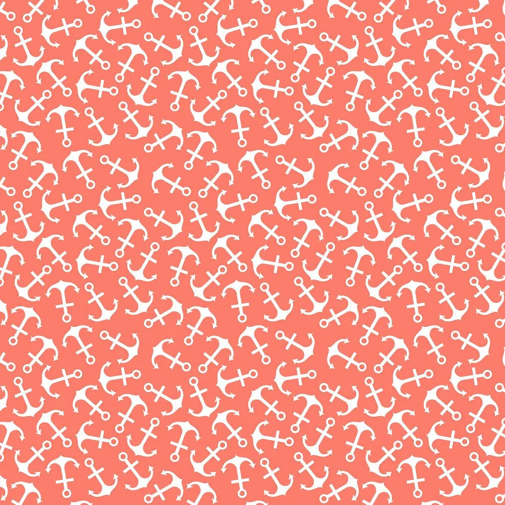 Coral Mint Heat Transfer Vinyl Sheet