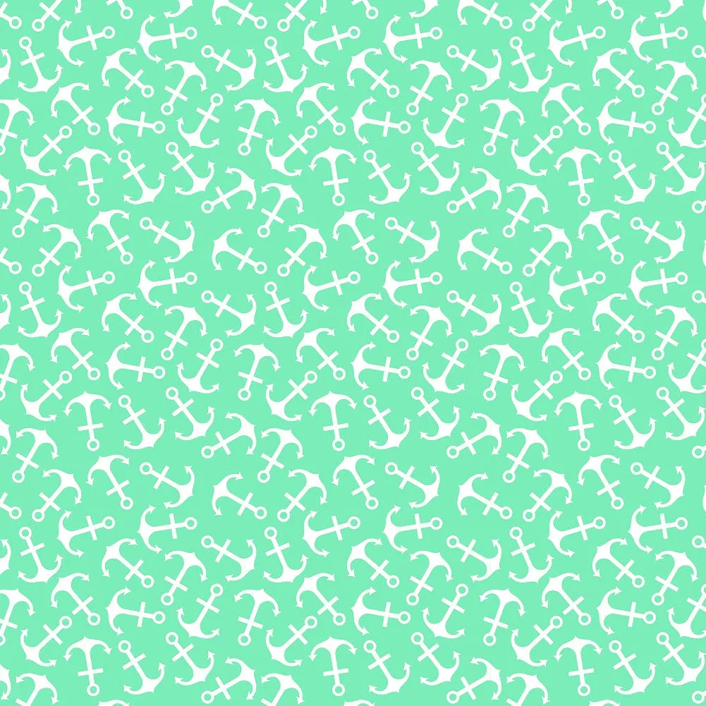 Coral Mint Heat Transfer Vinyl Sheet