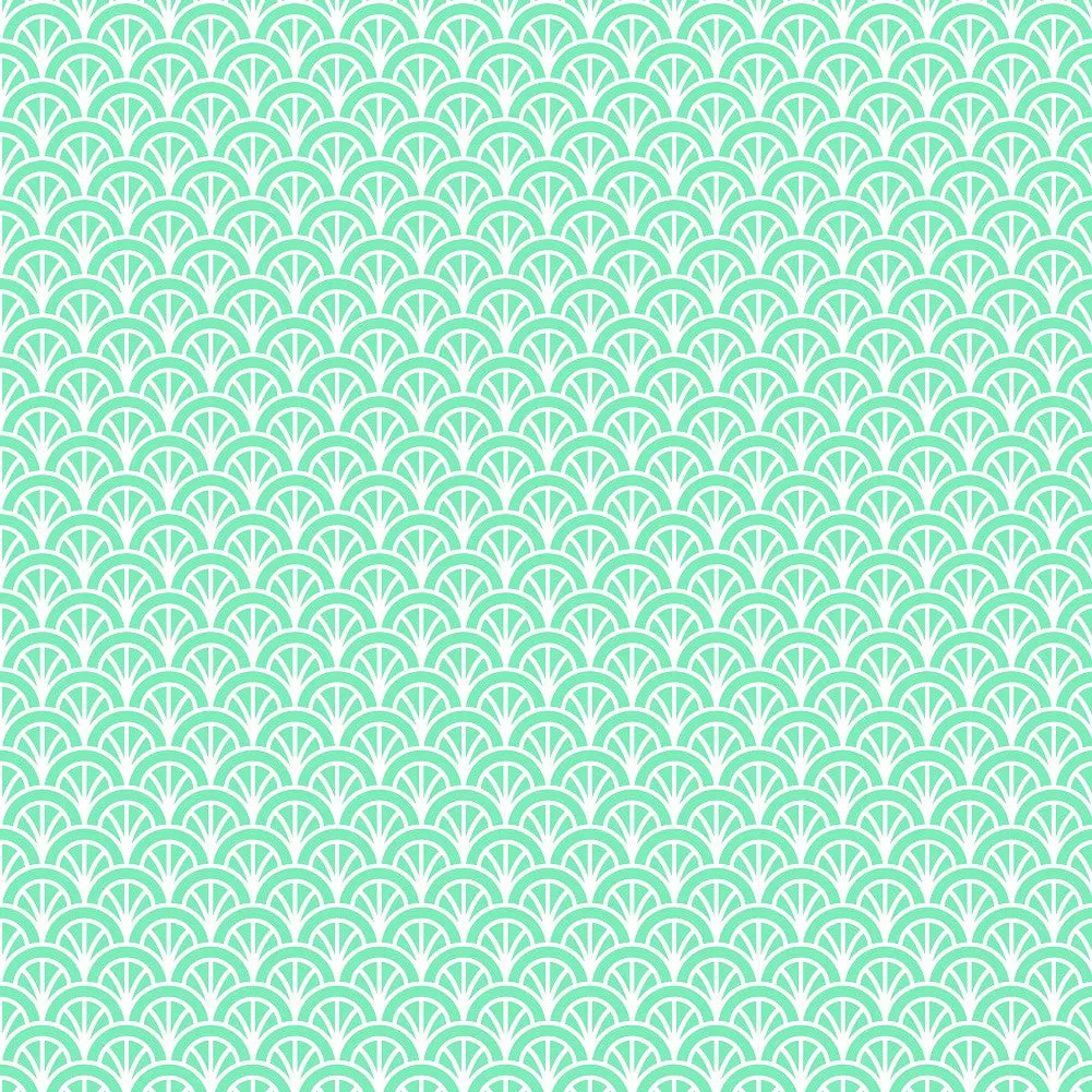Coral Mint Heat Transfer Vinyl Sheet