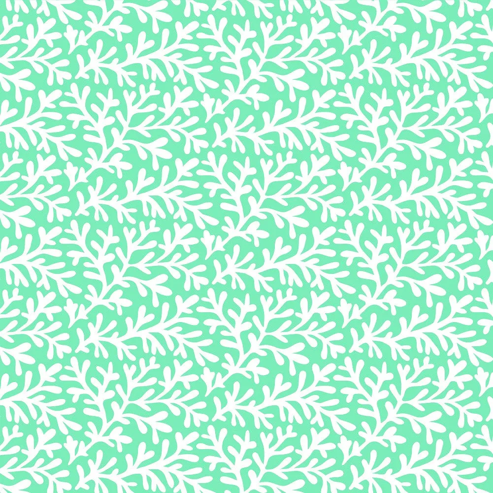 Coral Mint Heat Transfer Vinyl Sheet