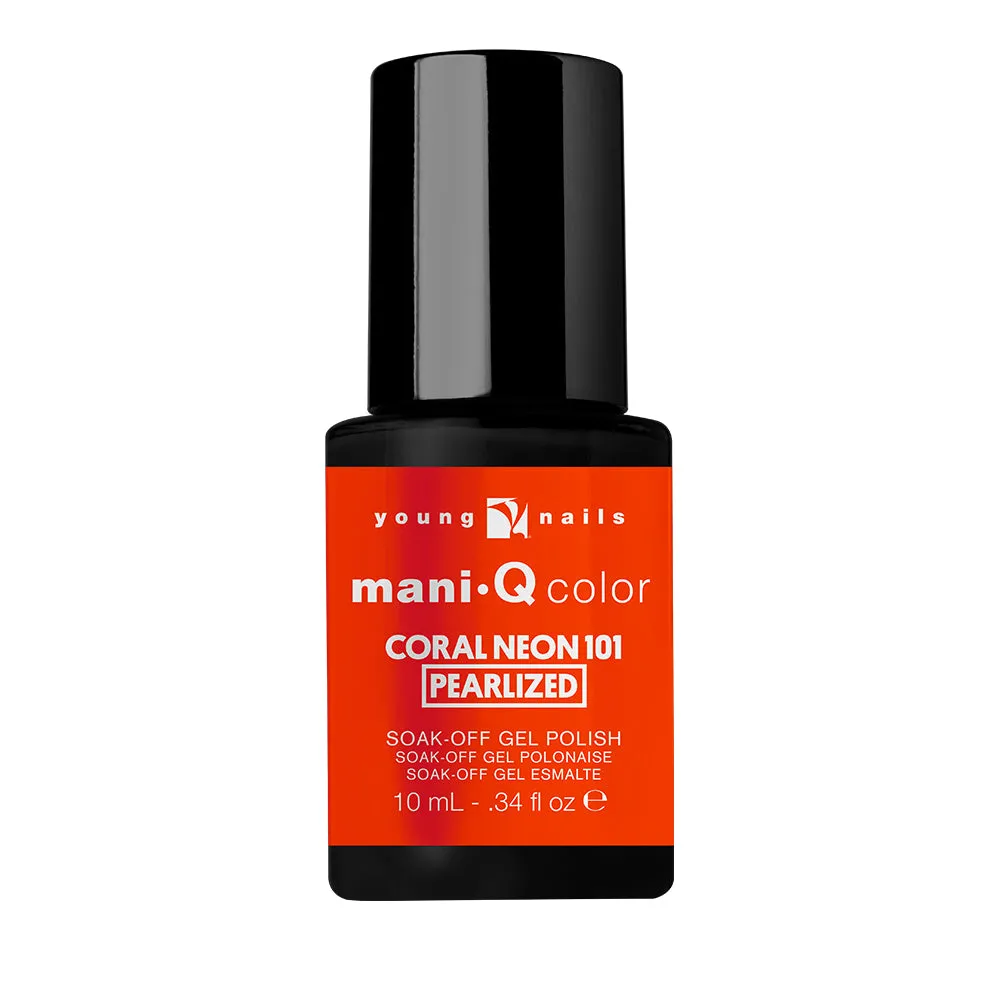 Coral Neon 101, Bright Coral, 1/3 oz