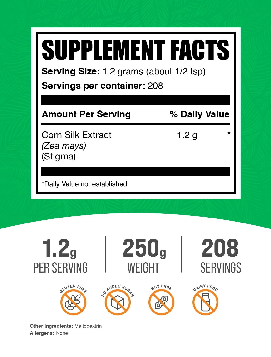 Corn Silk Extract Powder