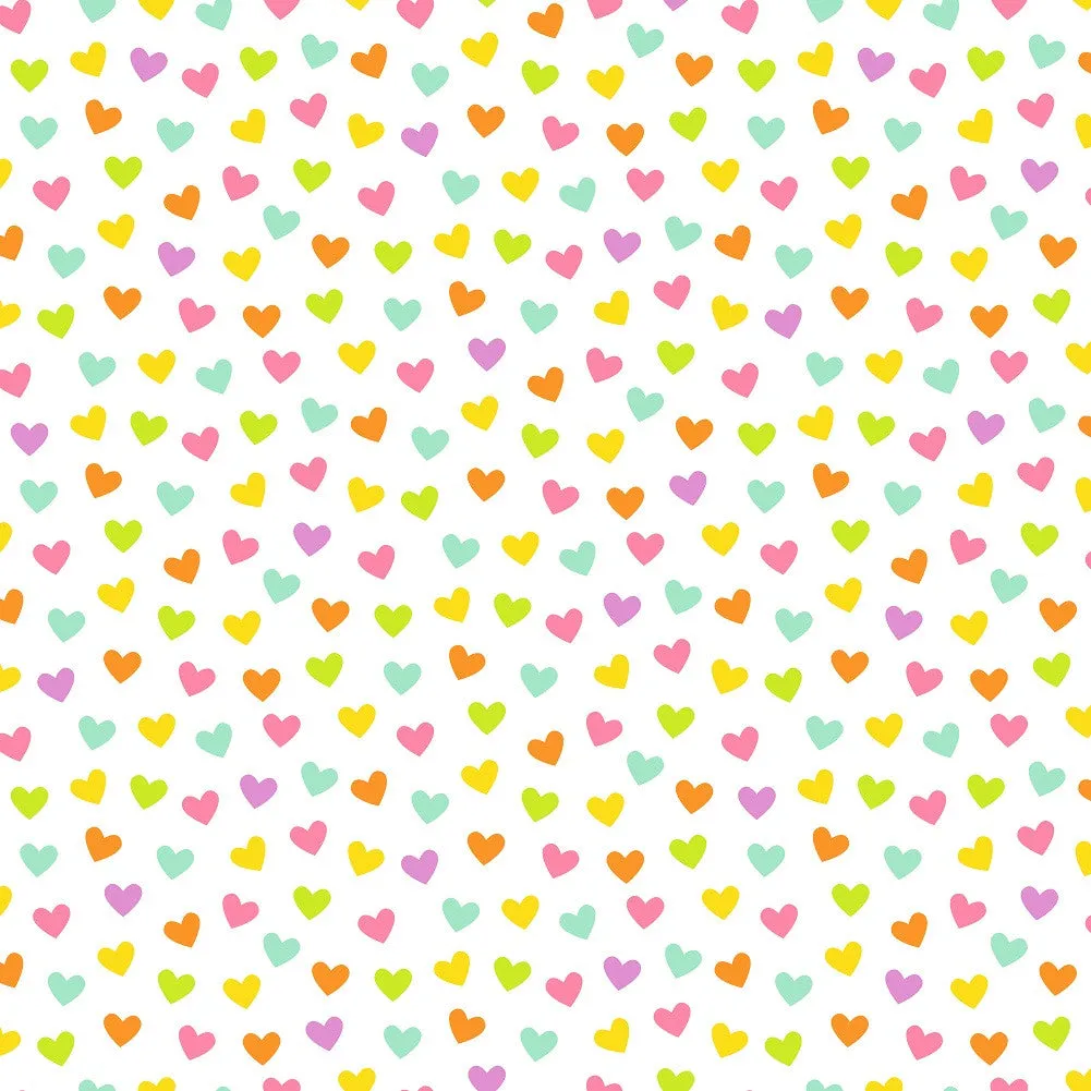 Damask Heart Adhesive Vinyl Sheet