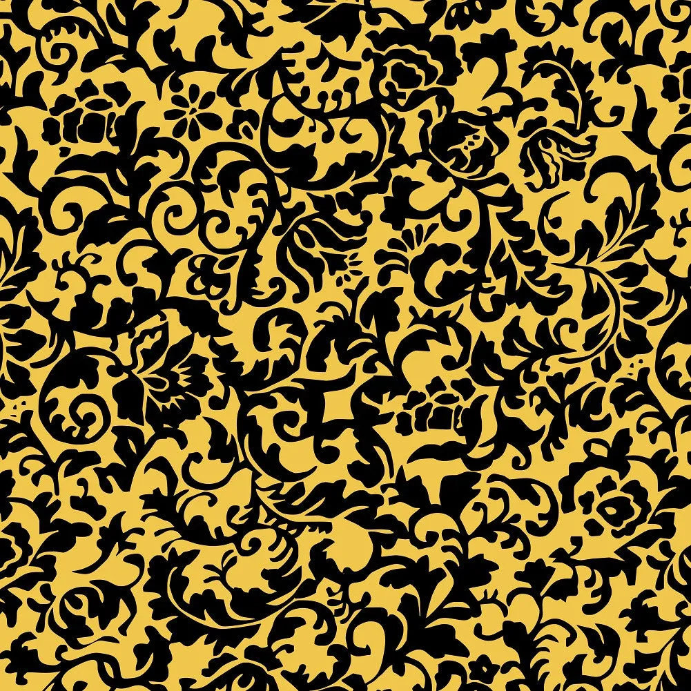 Damask Pattern Adhesive Vinyl Sheet-1