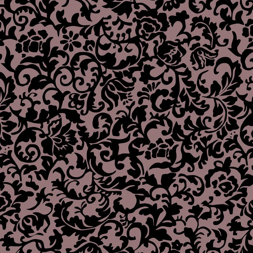 Damask Pattern Adhesive Vinyl Sheet-1