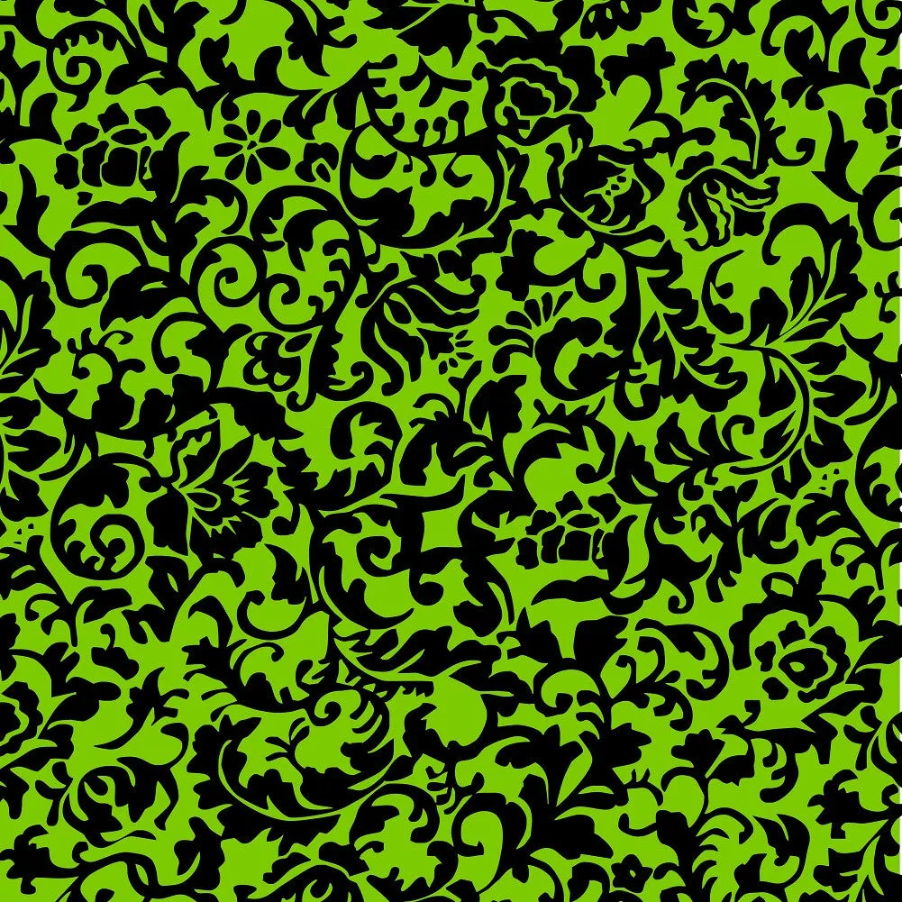 Damask Pattern Adhesive Vinyl Sheet-1