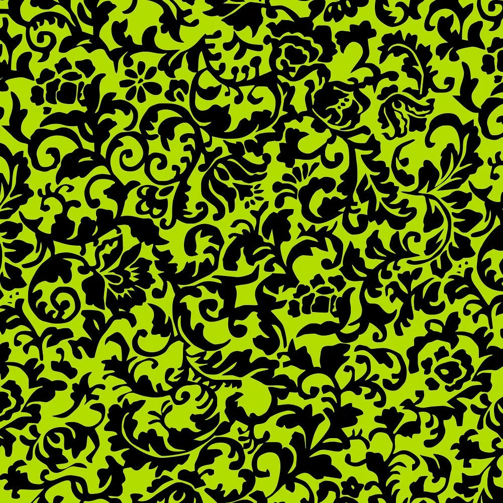 Damask Pattern Adhesive Vinyl Sheet-1