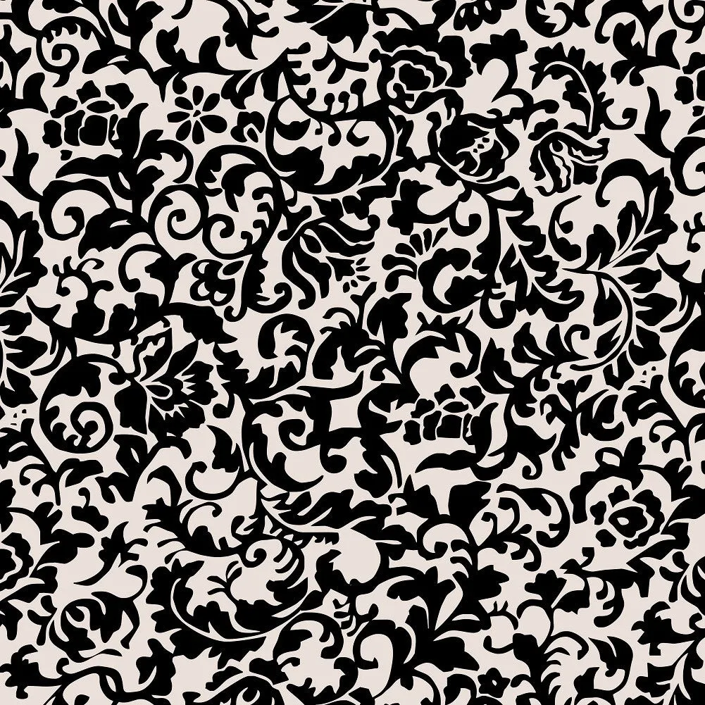 Damask Pattern Adhesive Vinyl Sheet-1