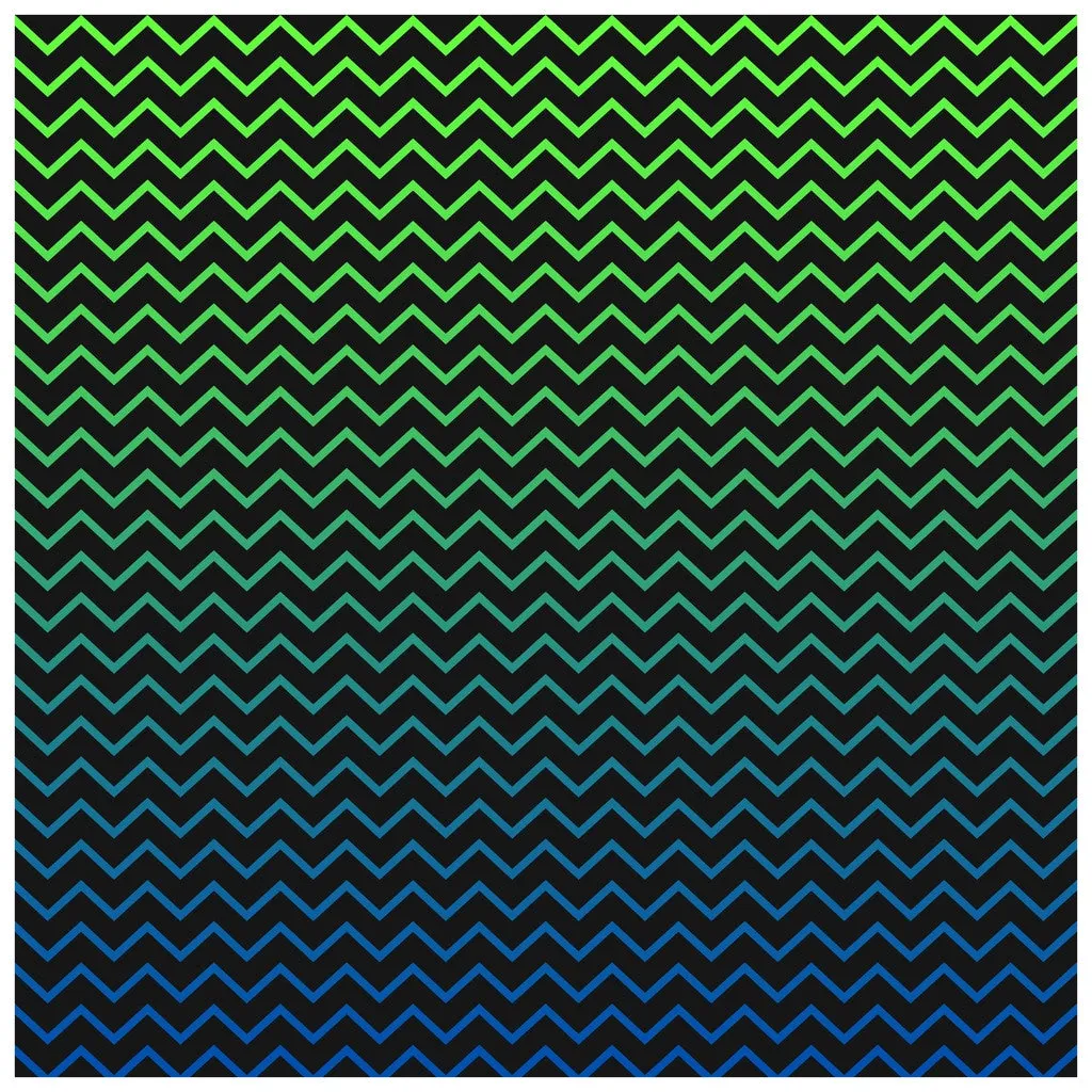 Dark Ombre Chevron Adhesive Adhesive Vinyl Sheet
