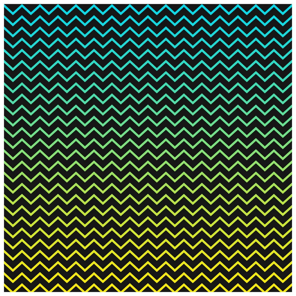 Dark Ombre Chevron Adhesive Adhesive Vinyl Sheet
