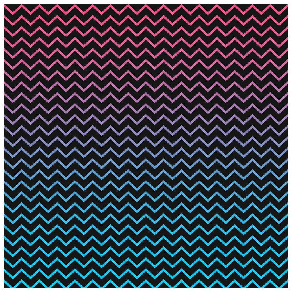 Dark Ombre Chevron Adhesive Adhesive Vinyl Sheet