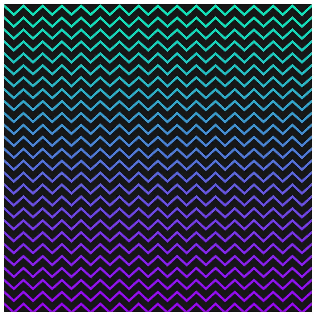 Dark Ombre Chevron Adhesive Adhesive Vinyl Sheet