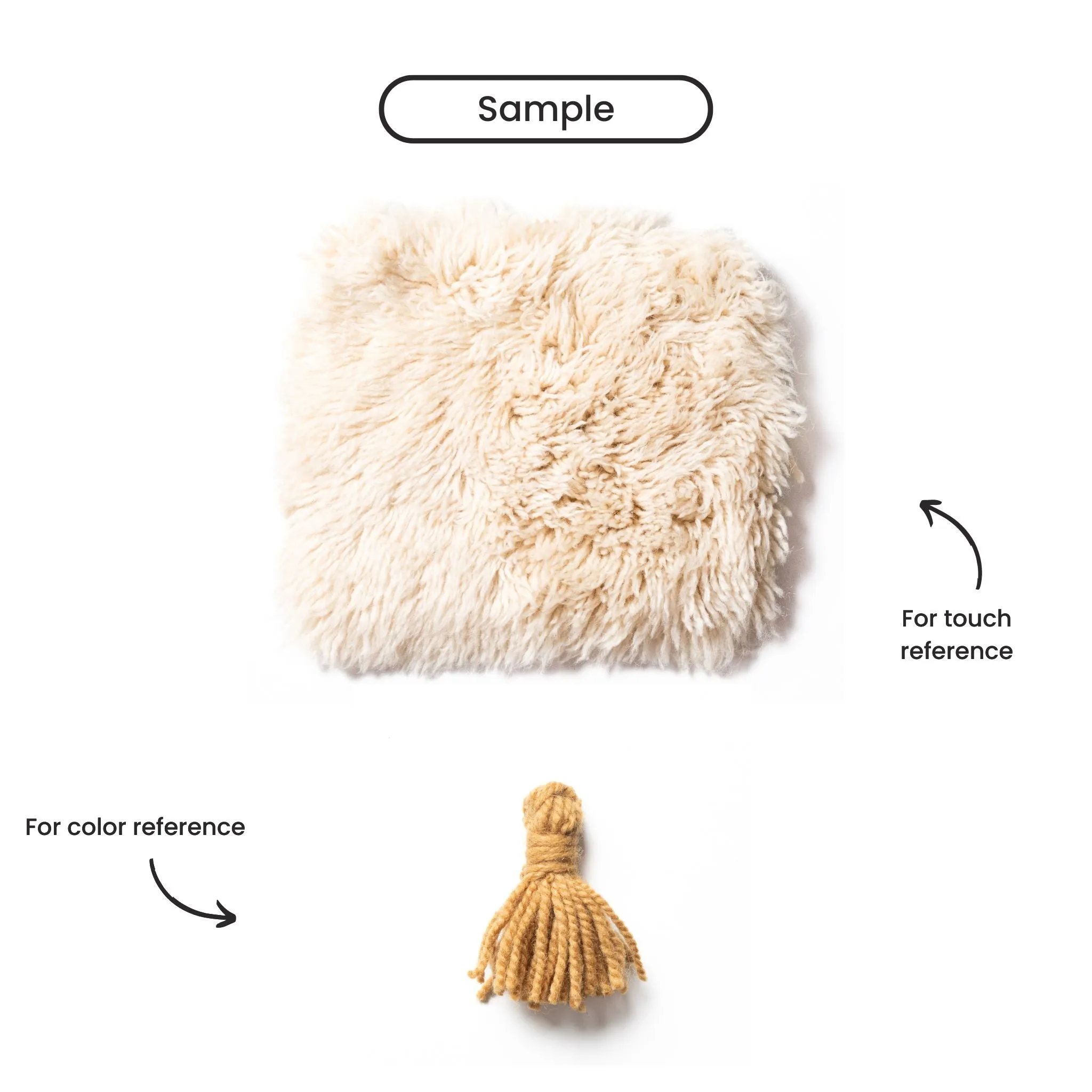 Dazzling Radiance Round - Luxury Shag Moroccan Rug