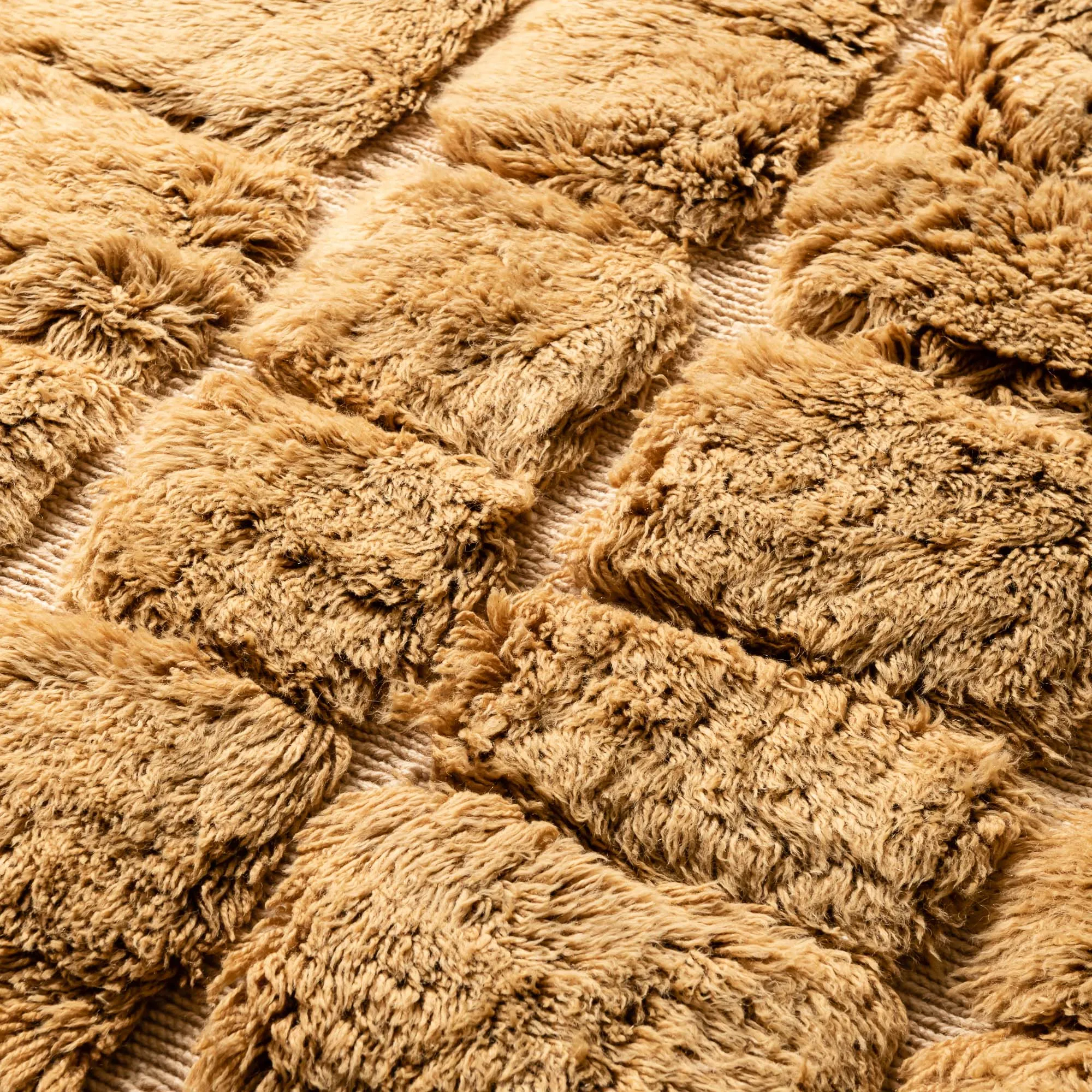 Dazzling Radiance Round - Luxury Shag Moroccan Rug