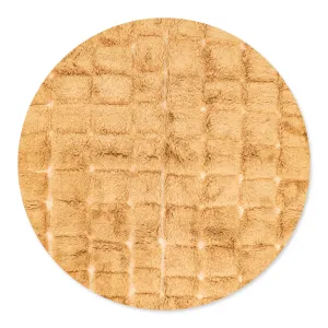 Dazzling Radiance Round - Luxury Shag Moroccan Rug