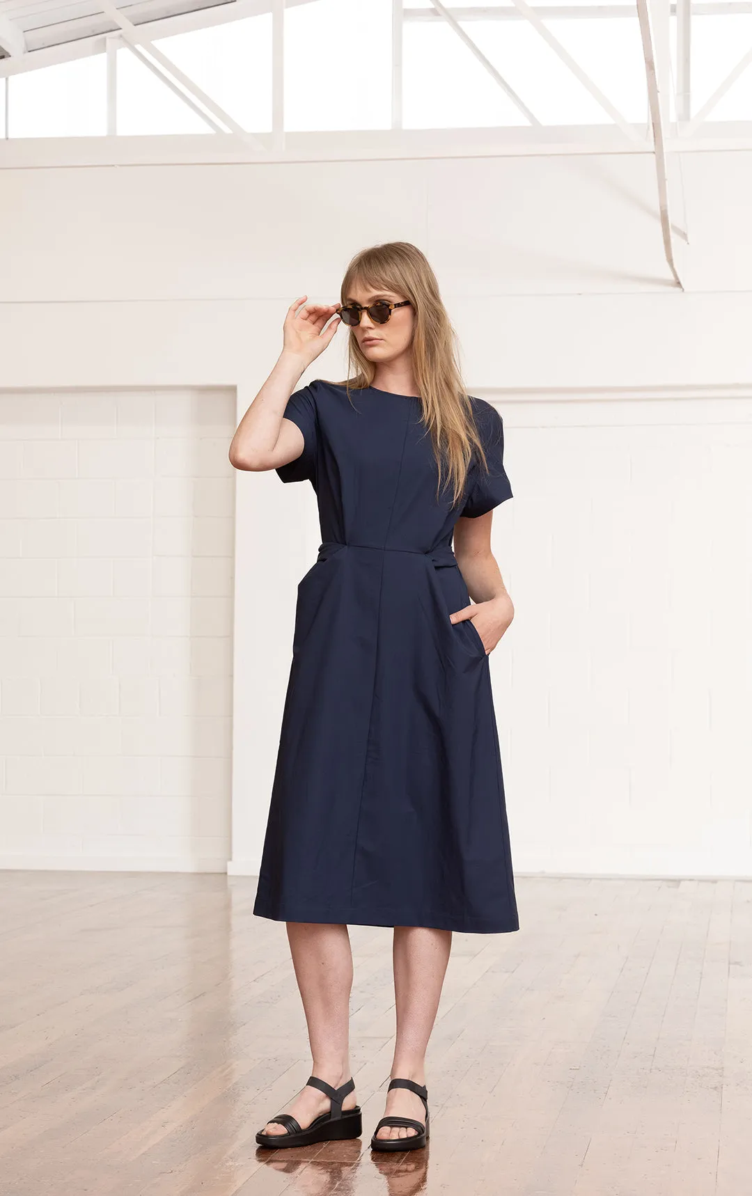DELTAPEAK WRAP DRESS