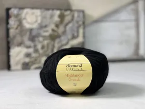 Diamond Highlander Yarn 4401 - Midnight Raven