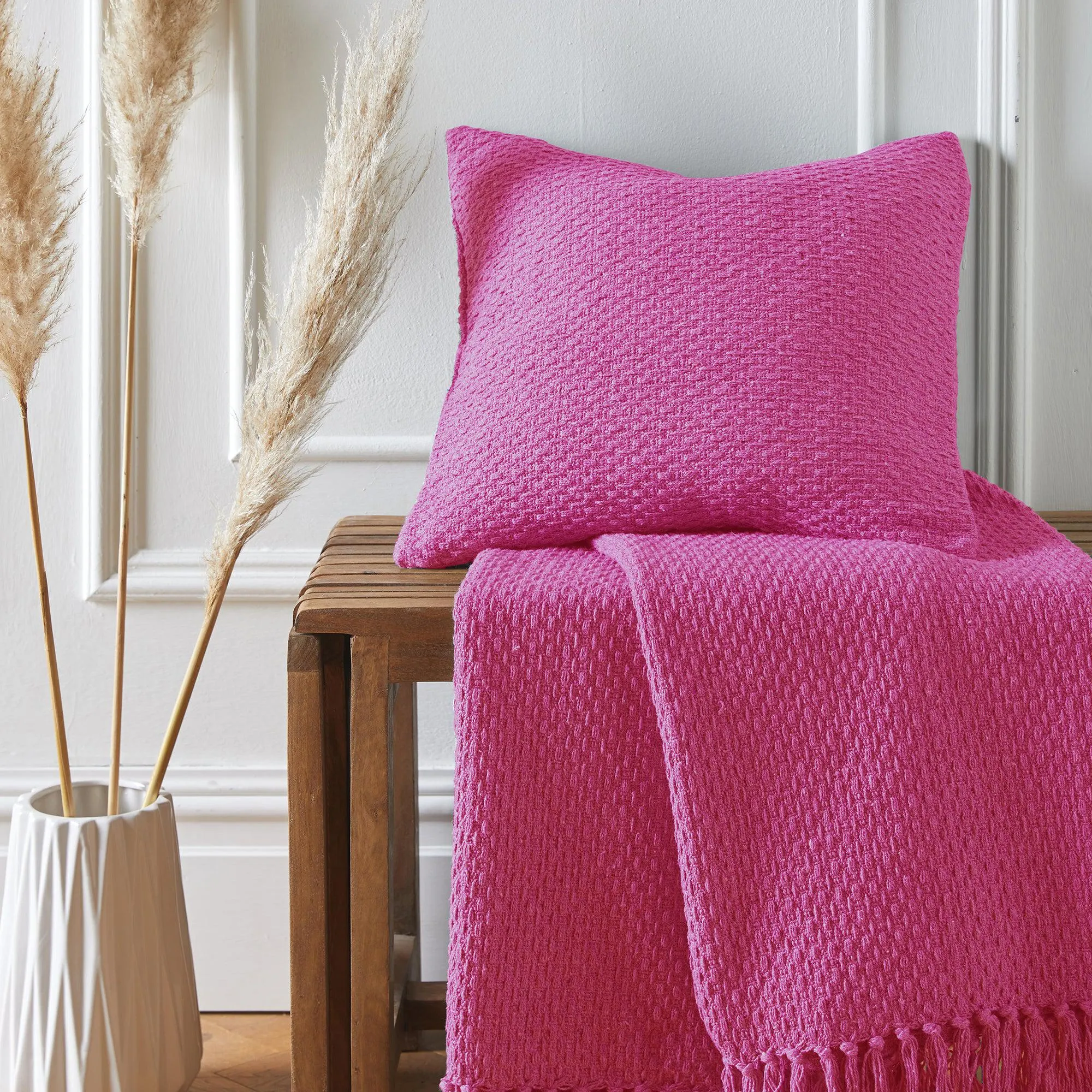 Drift Home Hayden Cushion - Pink