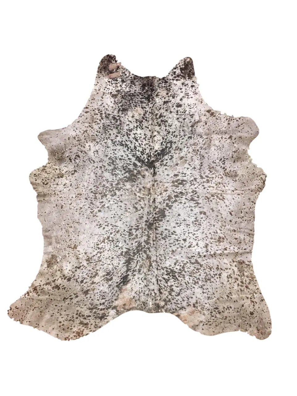 Driftwood Devore Brown Acid Washed Premium Brazilian Cowhide, XL CH10DVN I