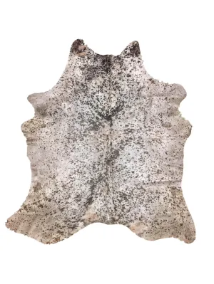 Driftwood Devore Brown Acid Washed Premium Brazilian Cowhide, XL CH10DVN W