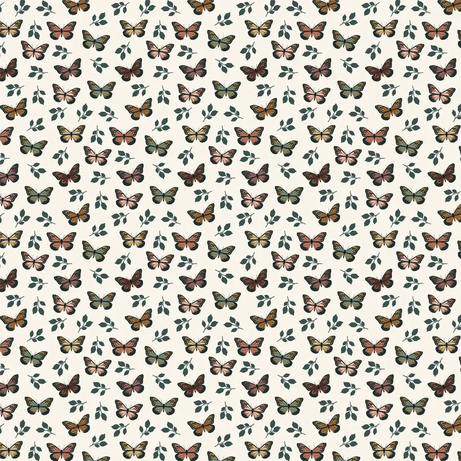 Echo Park - Family - 12x12 Single Sheet - Beautiful Butterflies