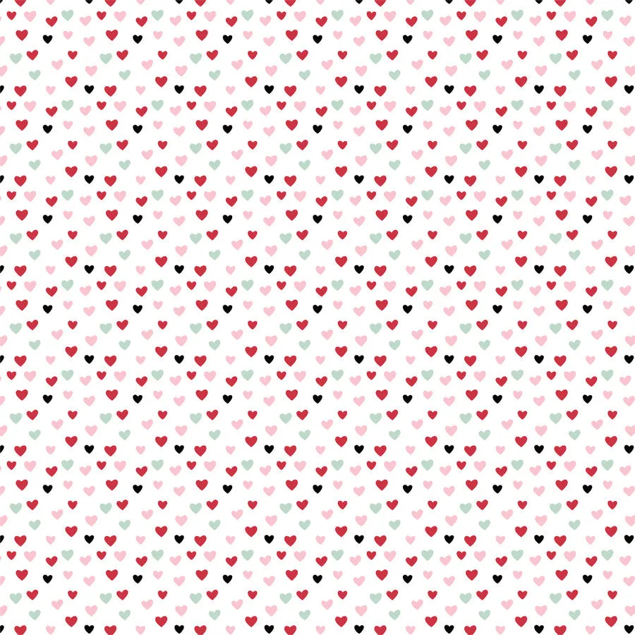 Echo Park - Valentine's Day - 12x12 Single Sheet / Multi Journaling Cards