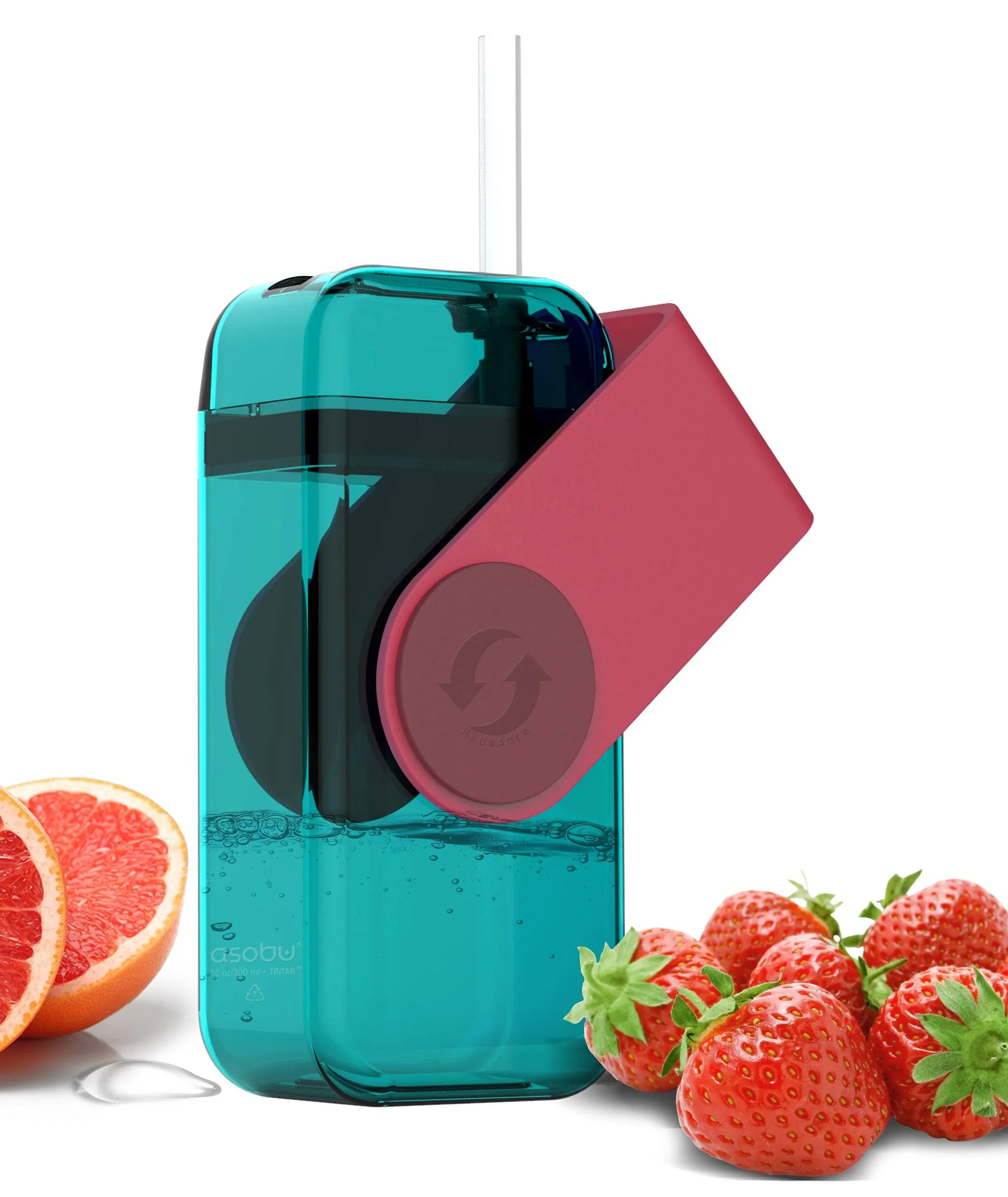 Eco friendly non spill BPA free Juicy Drink Box- reusable