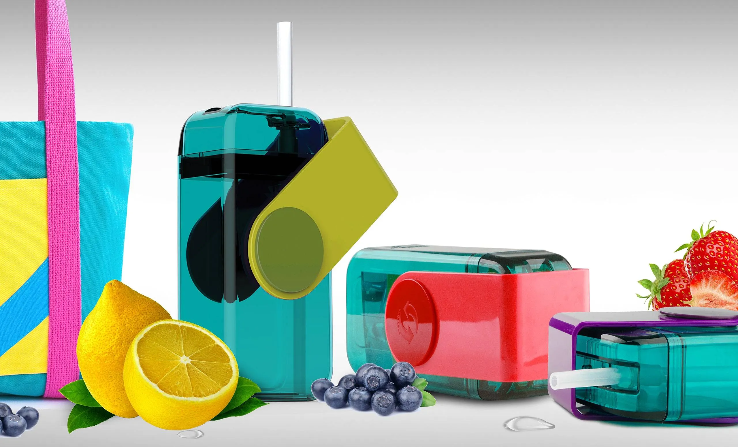 Eco friendly non spill BPA free Juicy Drink Box- reusable