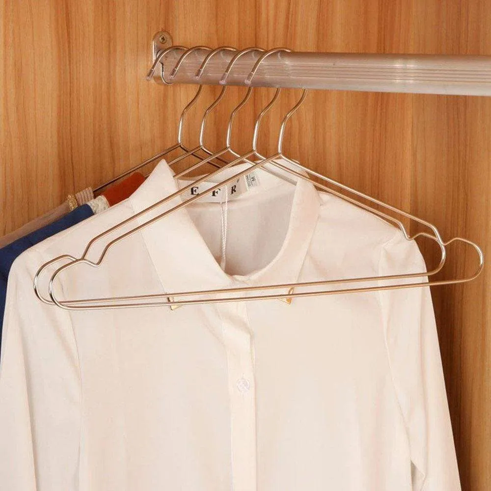 Ecolife Sunshine Stainless Steel Clothes Hangers 16.5 inch, Set of 30