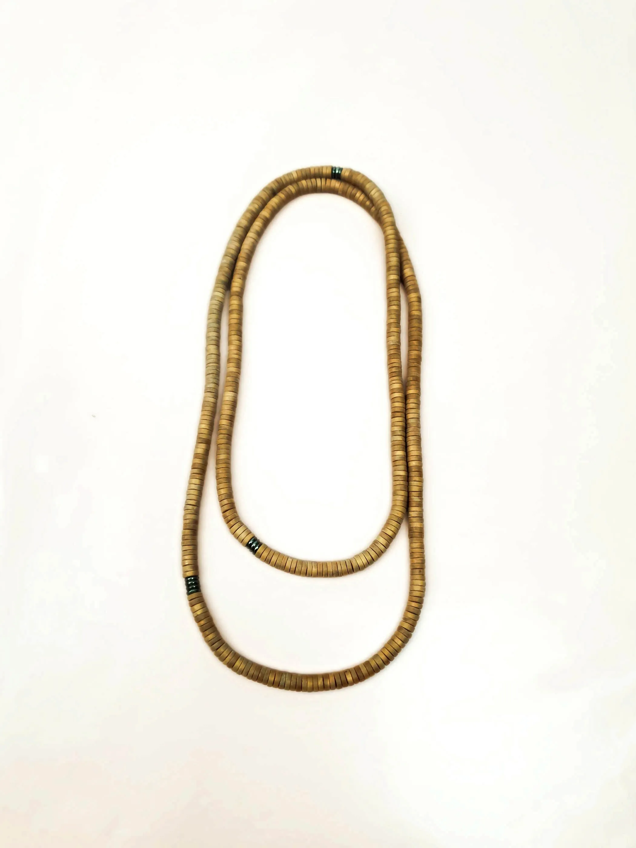 Elk brown necklace large